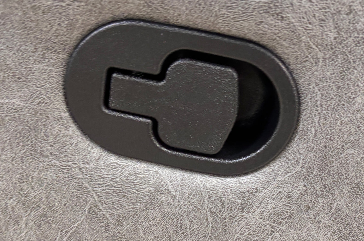‘Beaumont’ Grey Endurance Fabric Manual Recliner High Back Armchair