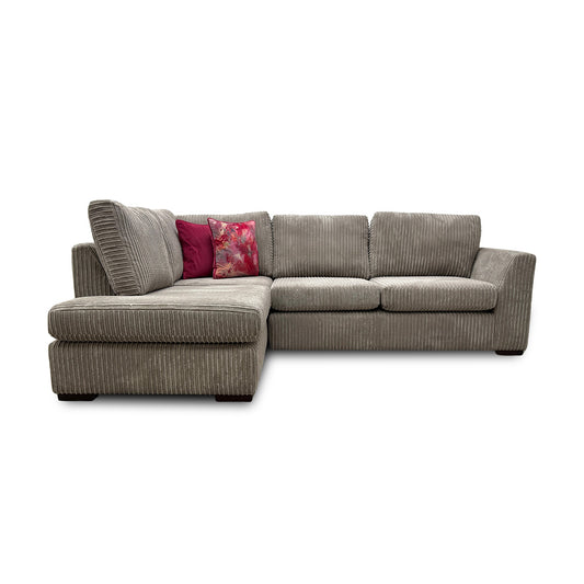 'Heydon' Steel Marley Right Hand Facing Arm Open End Corner Sofa