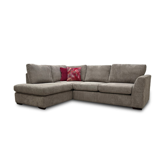 'Heydon' Steel Marley Right Hand Facing Arm Open End Corner Sofa