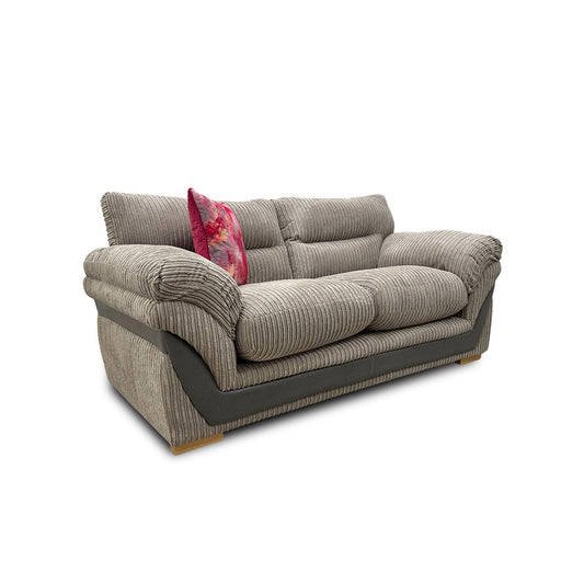 'Zana' Steel Combination Samson Large 2 Seater Sofa