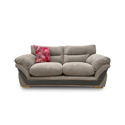 'Zana' Steel Combination Samson Large 2 Seater Sofa