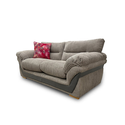 'Zana' Steel Combination Samson Large 2 Seater Sofa