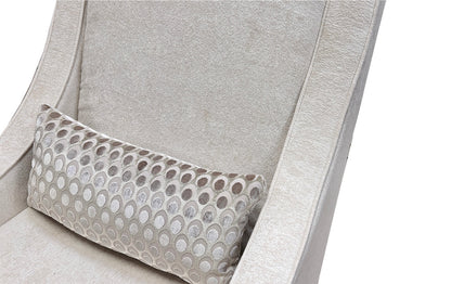 'Melody' Pearl Chenille Fabric Accent Chair
