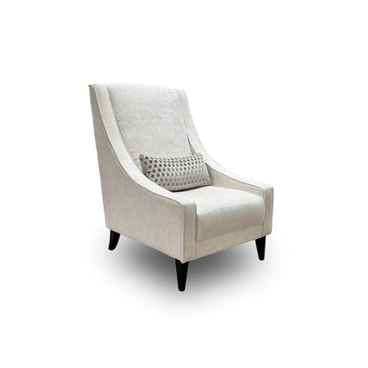 'Melody' Pearl Chenille Fabric Accent Chair
