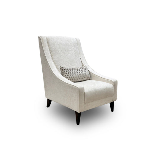 'Melody' Pearl Chenille Fabric Accent Chair