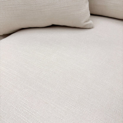 Dwell ‘Lugano’ Ivory Jagger Fabric 2 Corner 2 Sofa