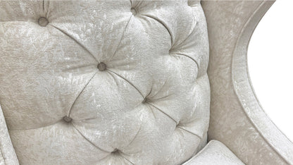 Boutique Collection ‘Blenheim’ Darwin Ivory Wing Chair