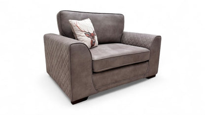 ‘Orka’ Pewter Colorado Cuddler Sofa
