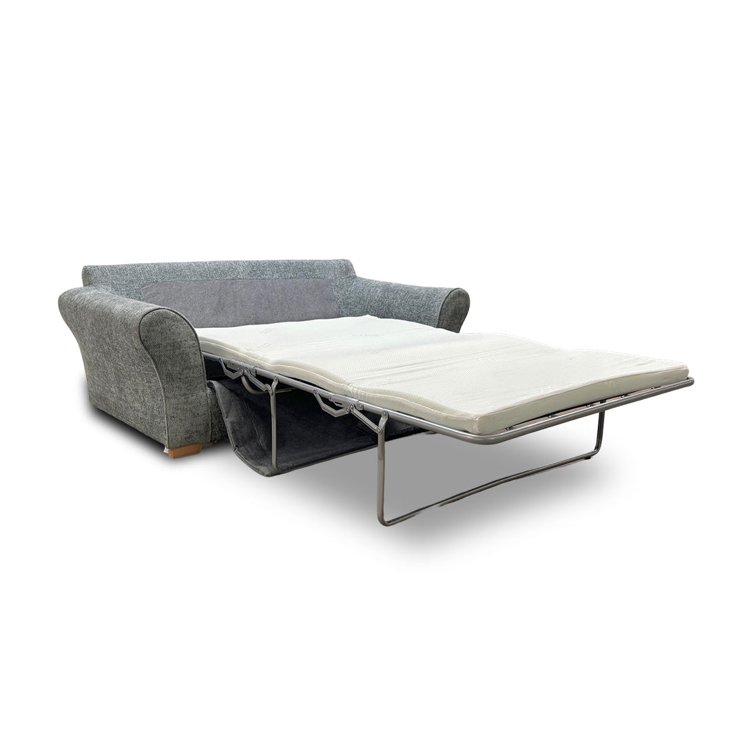 'Challenger' Duck Egg Weave Fabric 2 Seater Sofa Bed