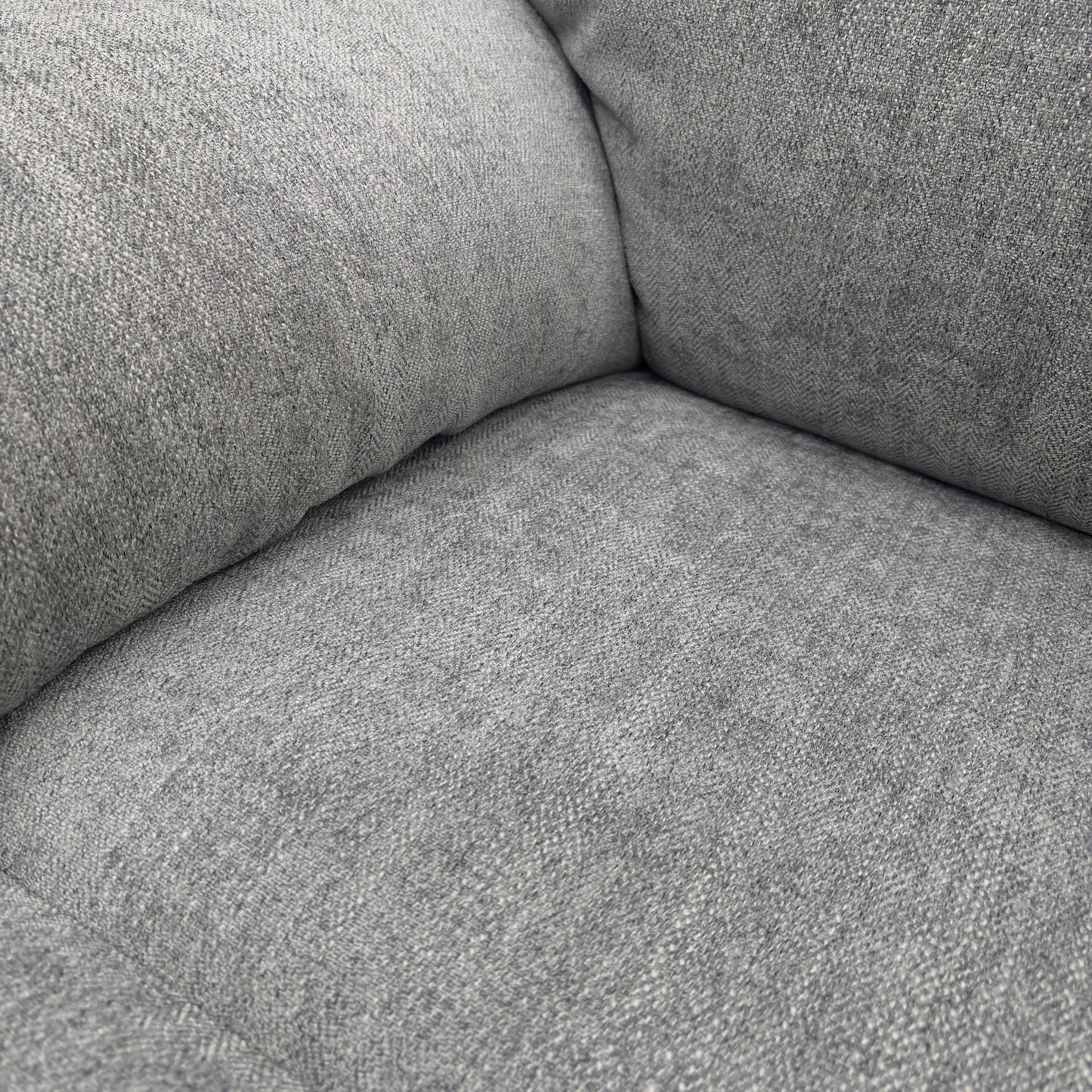 ‘Moreno’ Fab-Meo-R24 Haze Fabric 2 Seater Power Recliner Sofa