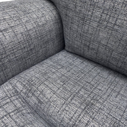 Parker Knoll ‘Hudson 23’ Dash Blue 001497-0080 Tight Weave Fabric 3 Seater Power Recliner Sofa