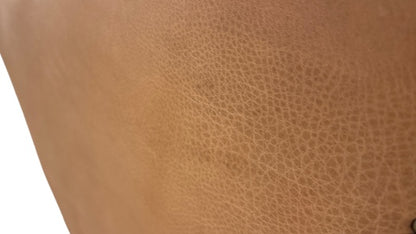 ‘Morton’ Tan Leather Accent Chair