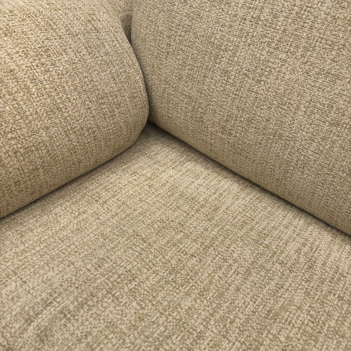 G Plan ‘Amesbury’ C932 Rush Sand Woven Fabric 3 Seater Power Recliner Sofa with Power Headrests and Power Lumbar