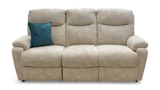 ‘Townley’ Brushstrokes Natural Montana 3 Seater Sofa