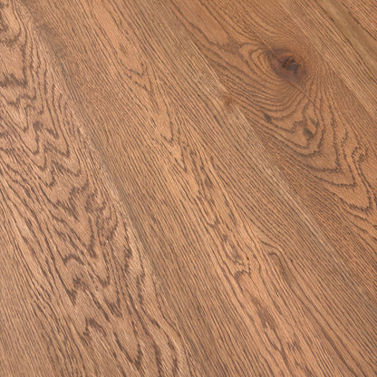 Bodahl ‘Loki’ 04 Desert Solid Oak Swiss Edge 220cm Dining Table with Wooden Star Base