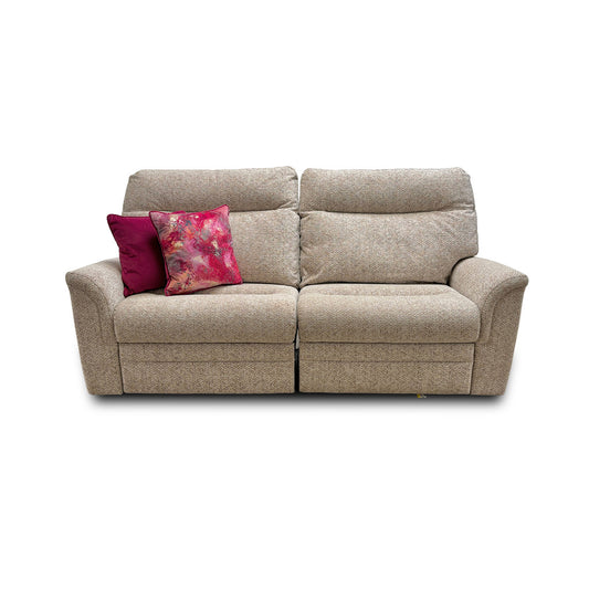 Parker Knoll ‘Hudson 23’ Ida Autumn Large 2 Seater Fabric Power Recliner Sofa