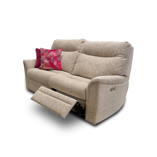 Parker Knoll ‘Hudson 23’ Ida Autumn Large 2 Seater Fabric Power Recliner Sofa