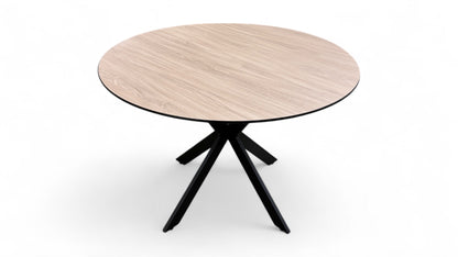 ‘Sadia’ Oak Round Dining Table - 110cm