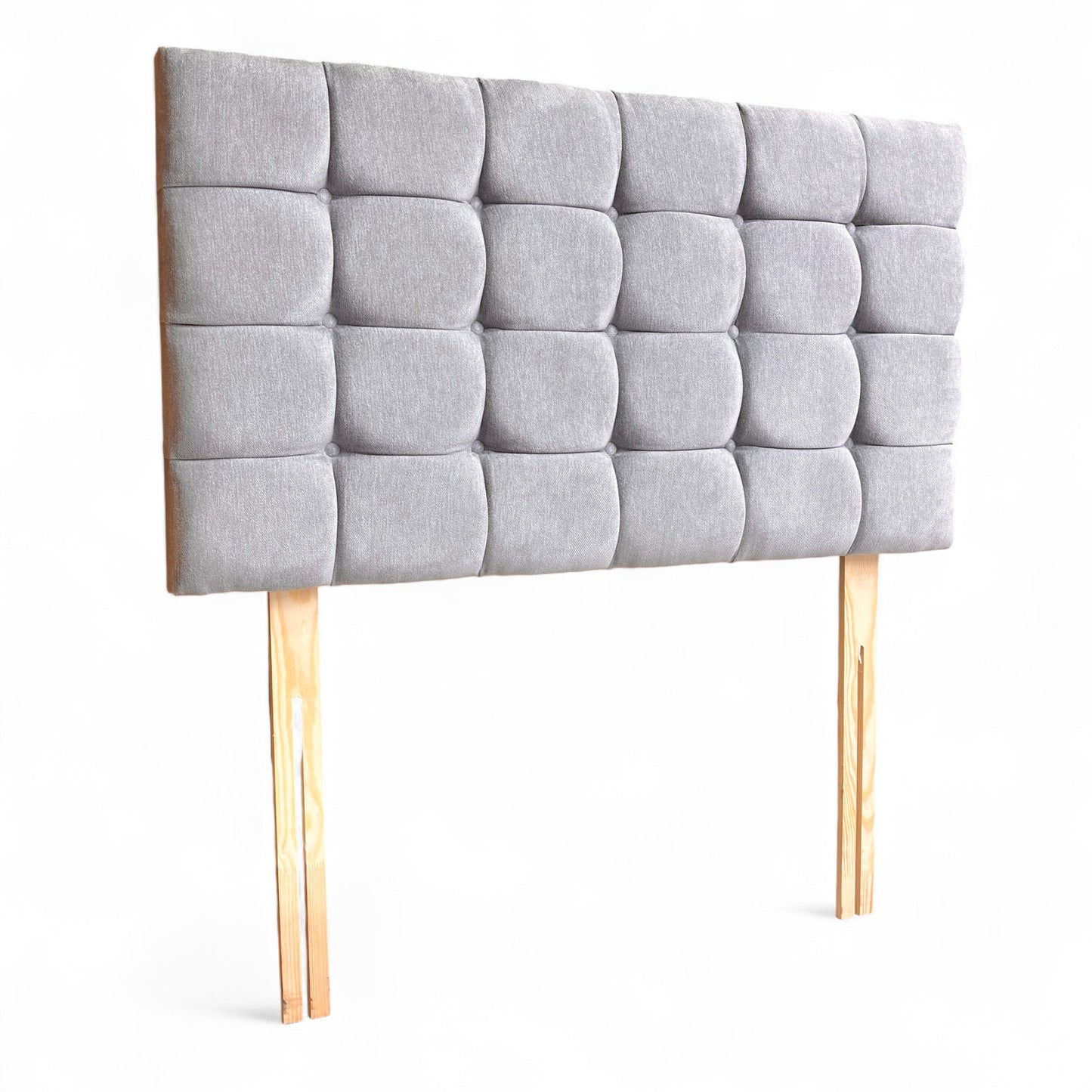 ‘Dice’ Plain Diamond Strutted Headboard - Small Double