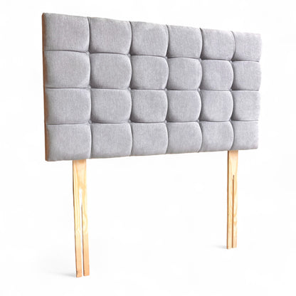 ‘Dice’ Plain Diamond Strutted Headboard - Small Double