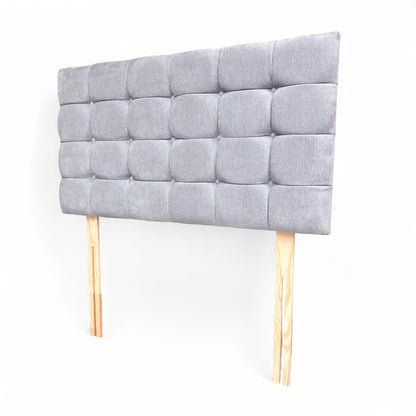 ‘Dice’ Plain Diamond Strutted Headboard - Small Double