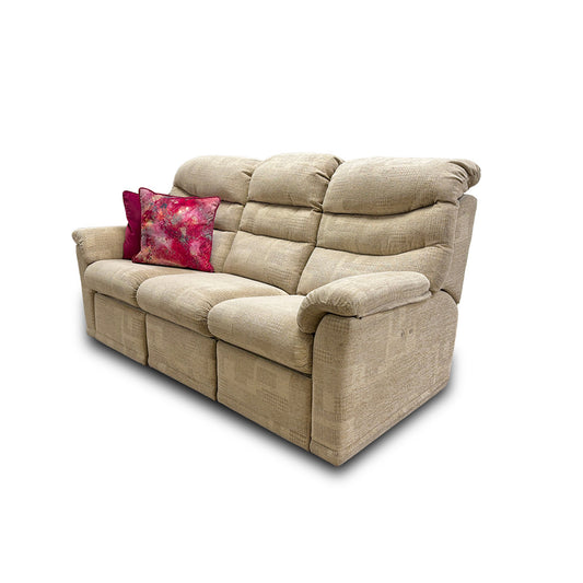 G Plan ‘Malvern’ B342 Lydia Multi Fabric Power Recliner 3 Seater Sofa