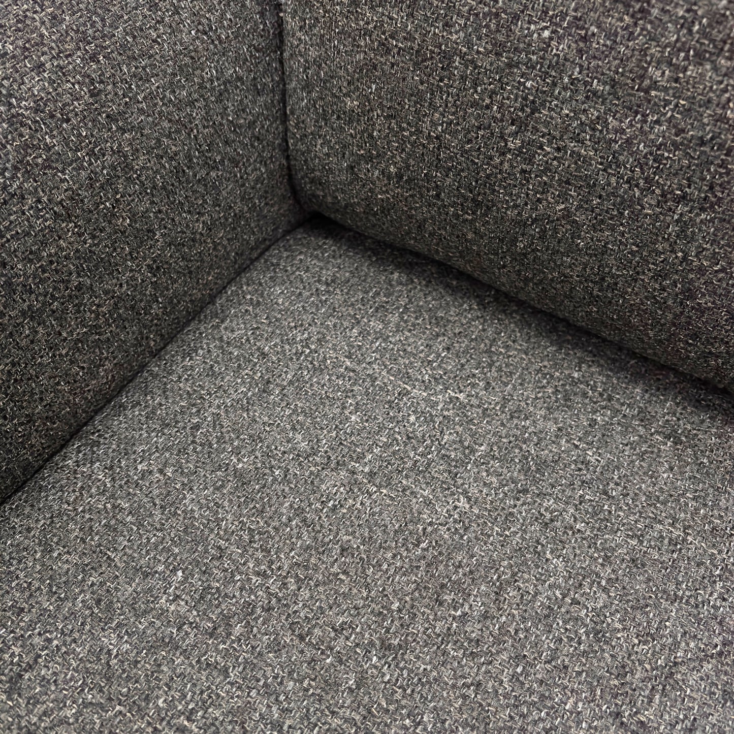 ‘Aylin’ Charcoal Benita Fabric 2 Corner 2 Sofa