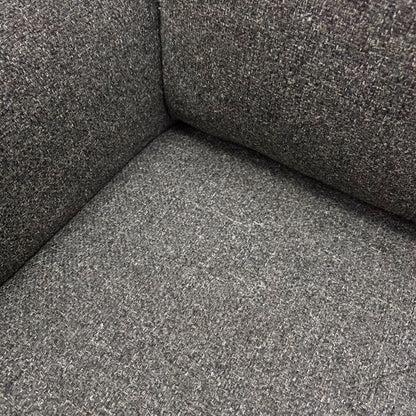 ‘Aylin’ Charcoal Benita Fabric 2 Corner 2 Sofa