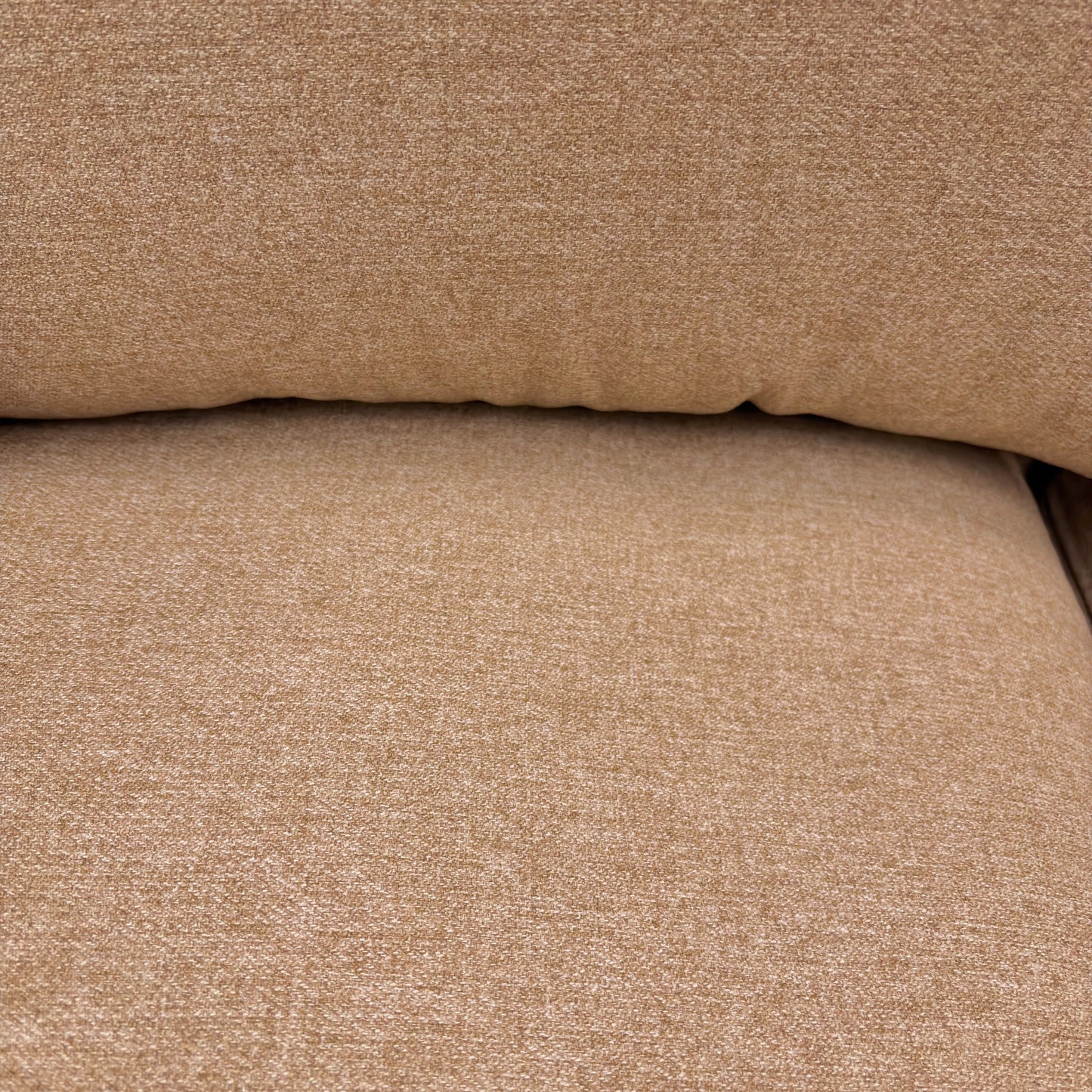 ‘Evelyn’ Latte Orkney Plain Fabric 3 Seater Sofa