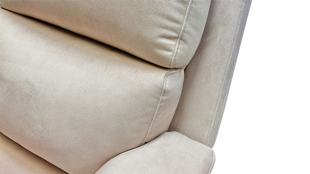 G Plan ‘Thornbury’ Cream Velvet Power Recliner Chair with Power Headrest and Power Lumbar