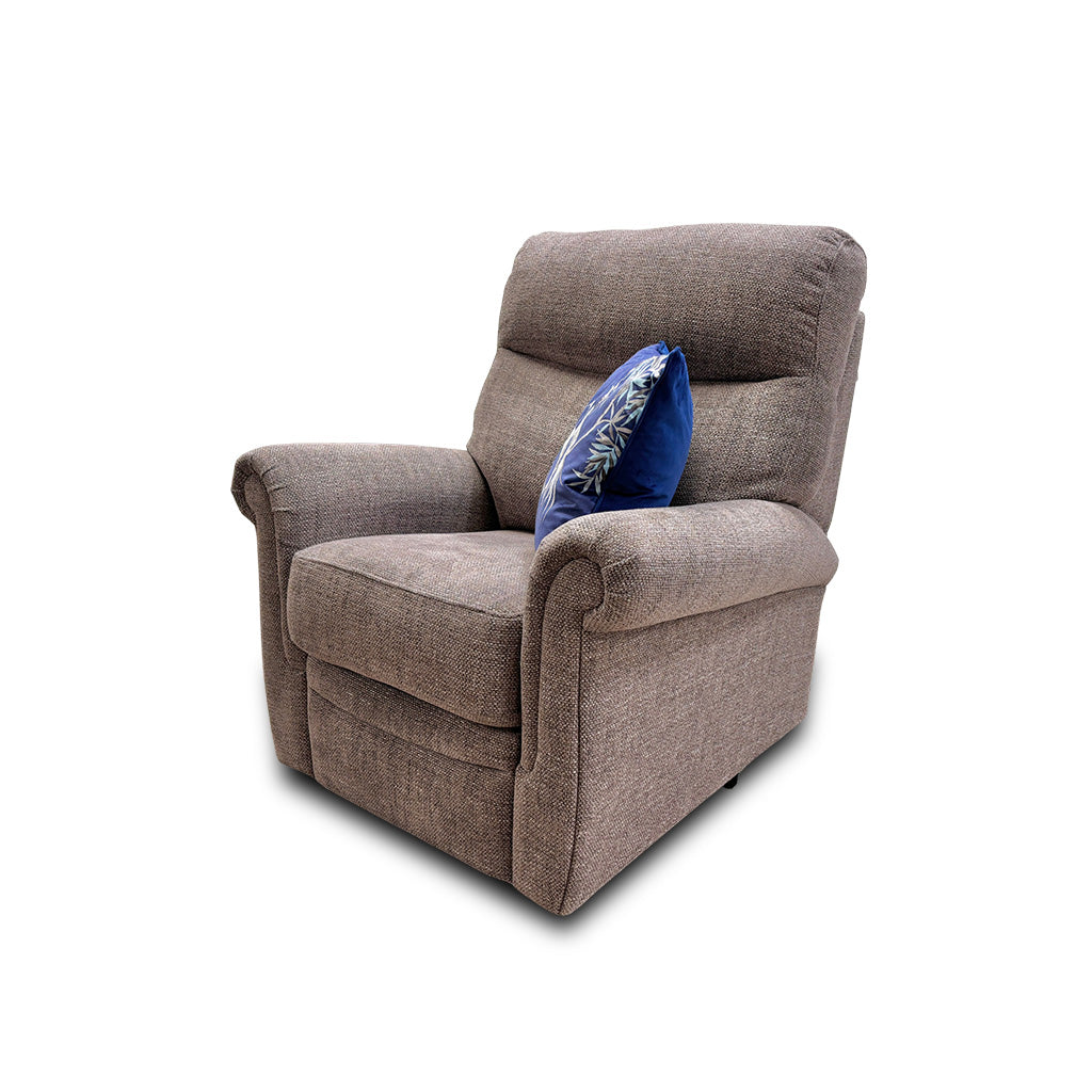G Plan 'Avon' Sea Earth A722 Fabric Power Recliner Armchair
