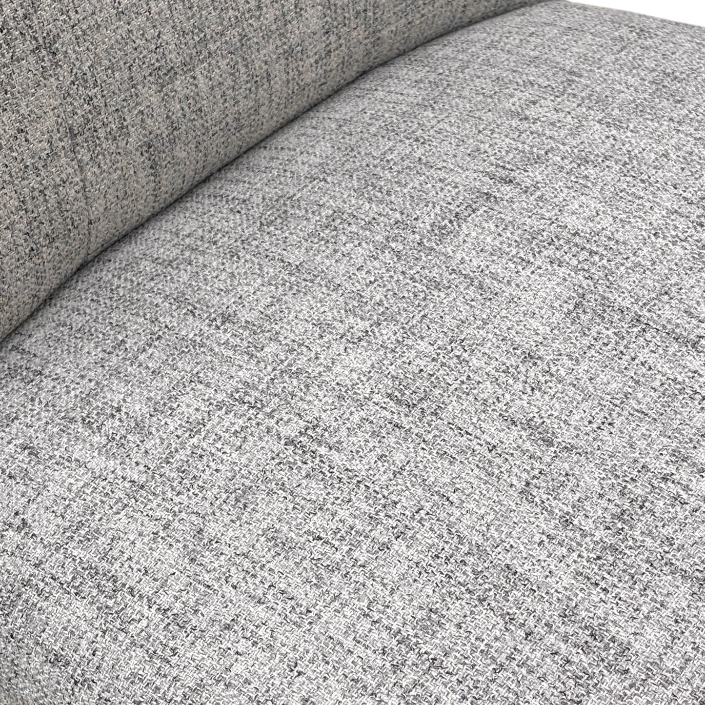 'Augusta' Mist Fabric Roll Back Upholstered Dining Chairs - Set of 4