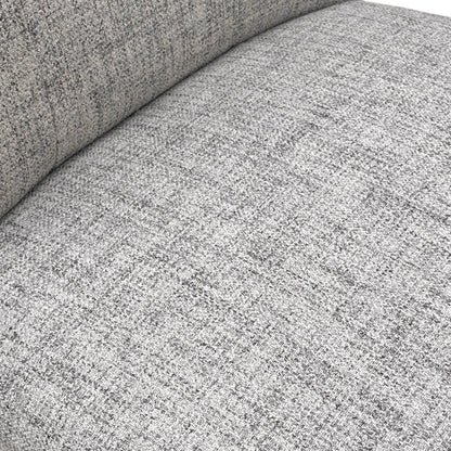 'Augusta' Mist Fabric Roll Back Upholstered Dining Chairs - Set of 4