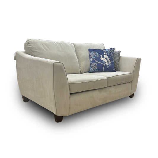‘Orlby’ Plaza Linen Ice 2 Seater Sofa