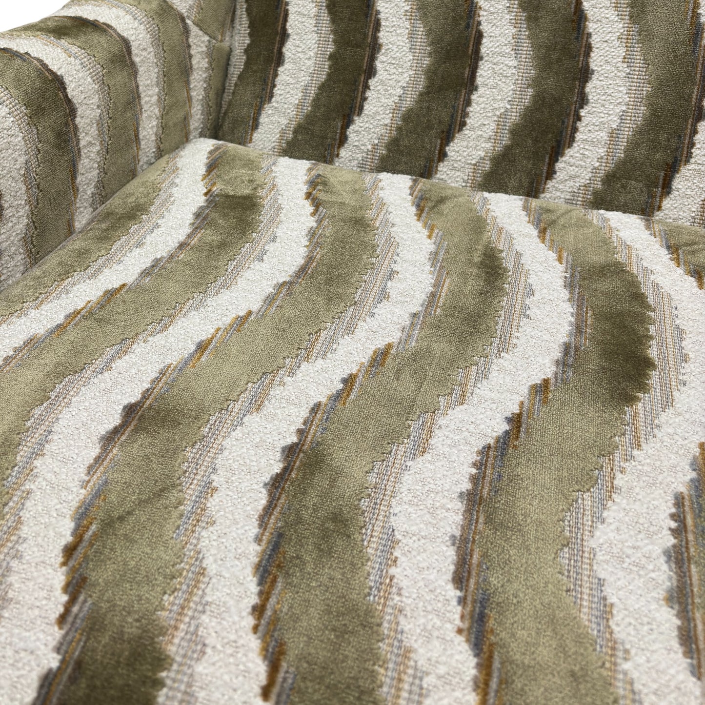 'Serenis' Moss Serenis Pattern Swivel Accent Chair