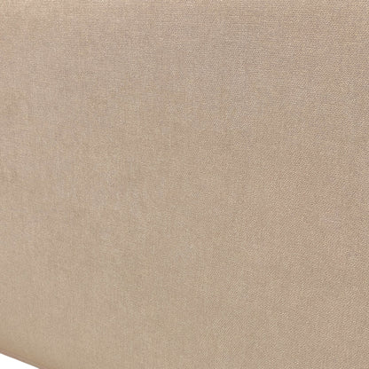 ‘Roma’ Venice Mink Velvet Headboard + 2 Draw Divan Base - Single
