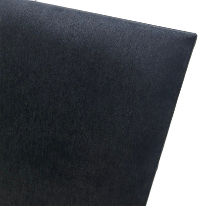 ‘Roma’ Carbon Grey Velvet Divan Base + Headboard with 2 Drawers - Double