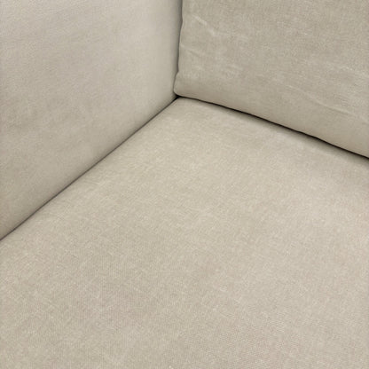 ‘Freddie’ Taupe Como Linen 3 Seater Sofa