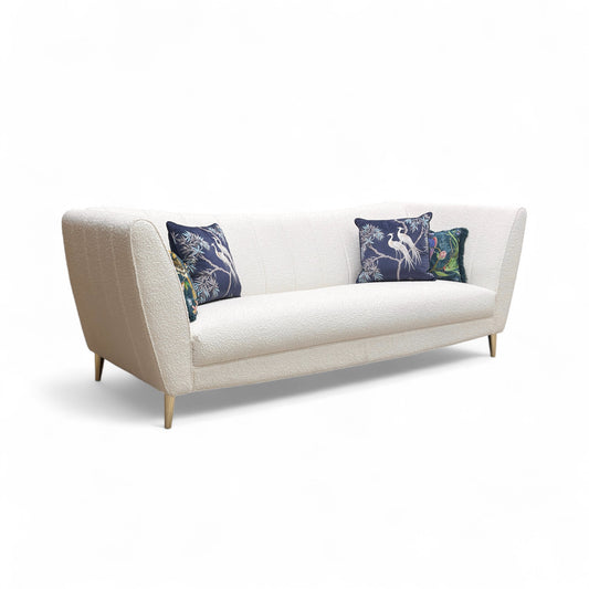 ‘Wylde’ Natural Savannah Boucle 4 Seater Sofa