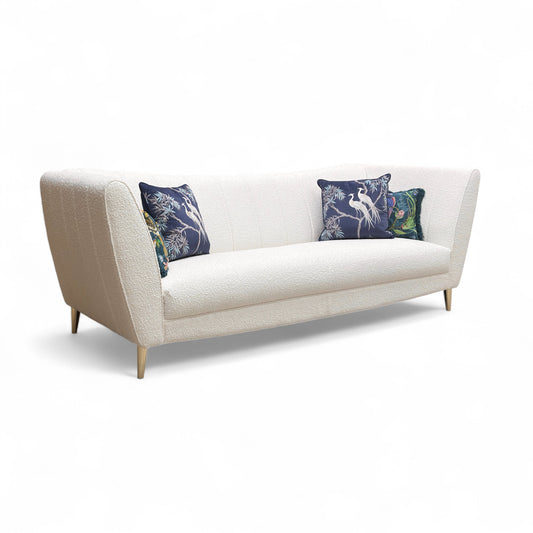 ‘Wylde’ Natural Savannah Boucle 4 Seater Sofa