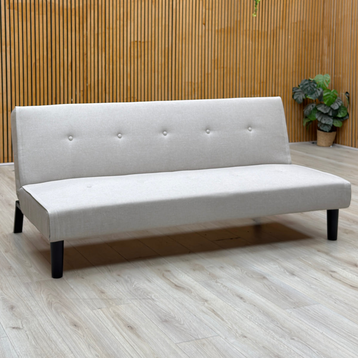'Dax' Natural Fabric Sofa Bed