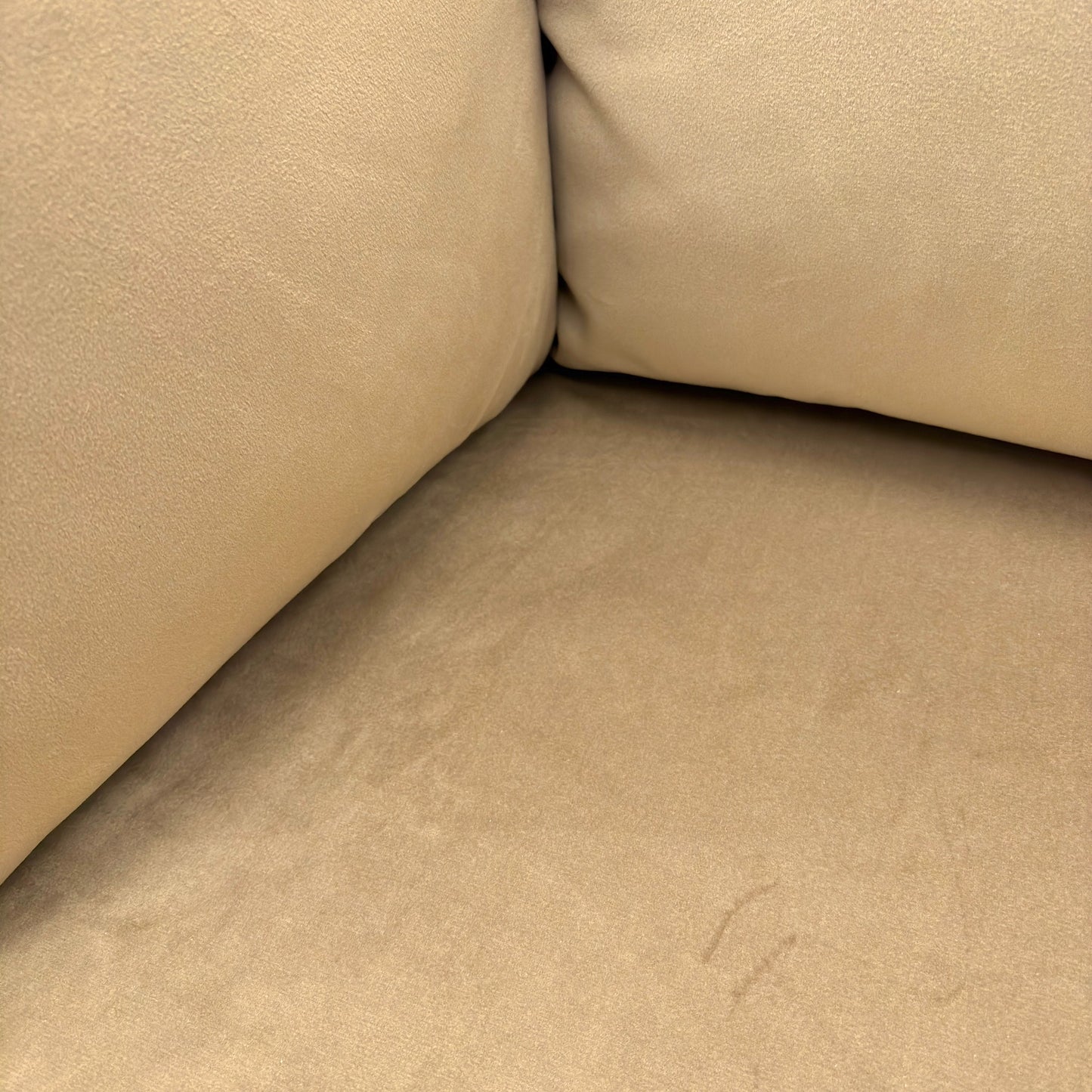 ‘Dawson’ Mink Dawson Velvet Large Swivel Chair