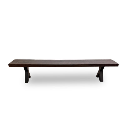 Bodahl ‘Terra’ 02 Smoked Compact Solid Oak 240cm Dining Bench