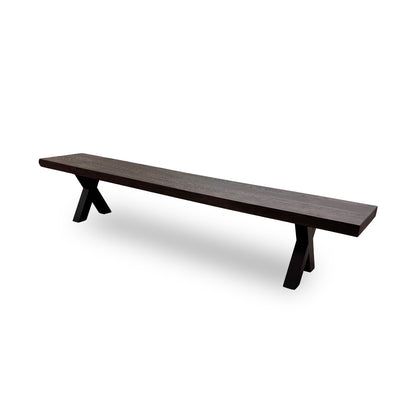 Bodahl ‘Terra’ 02 Smoked Compact Solid Oak 240cm Dining Bench