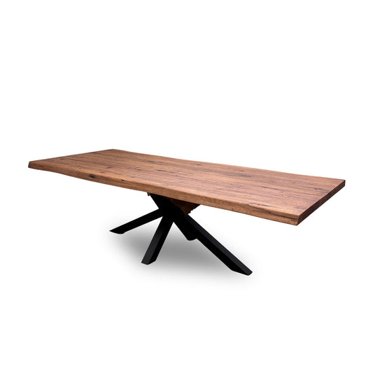 Bodahl 'Terra' Raw Edge 06 Old Bassano 260cm Dining Table with Star Legs