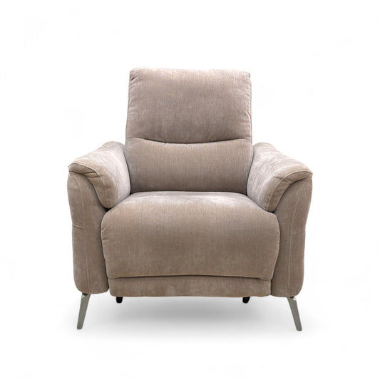 ‘Daytona’ Manhattan Nutmeg Linen Power Recliner Armchair
