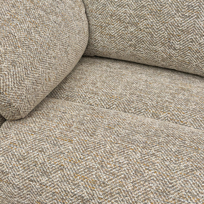 G Plan ‘Kingsbury’ B110 Lowry Sand Fabric 3 Seater Sofa