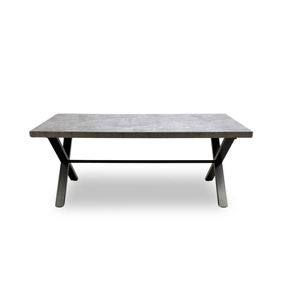 ‘Brooklyn’ Concrete Effect Large 190cm Dining Table