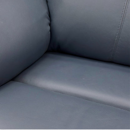 G Plan 'Kingsbury' L851 Cambridge Navy Blue Leather Power Recliner Chair with Power Headrest and Power Lumbar