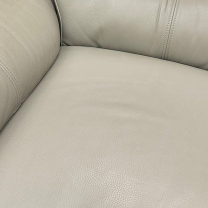 ‘Silverstone’ Cat-60:23 Lead Grey Leather Power Recliner Armchair